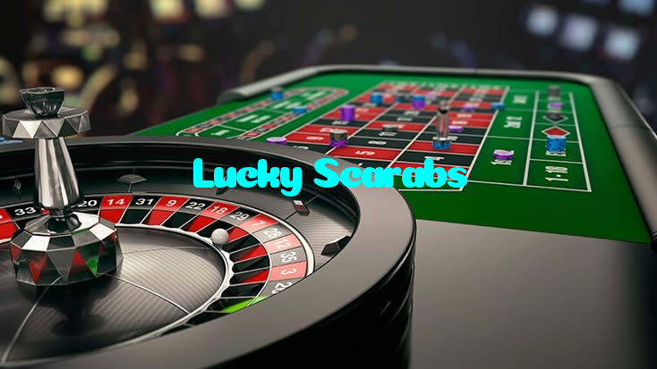 Lucky Scarabs casino presented on mobile device in Pakistan with slots and live games